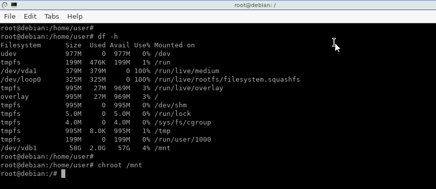 Debian root. Root@debian.