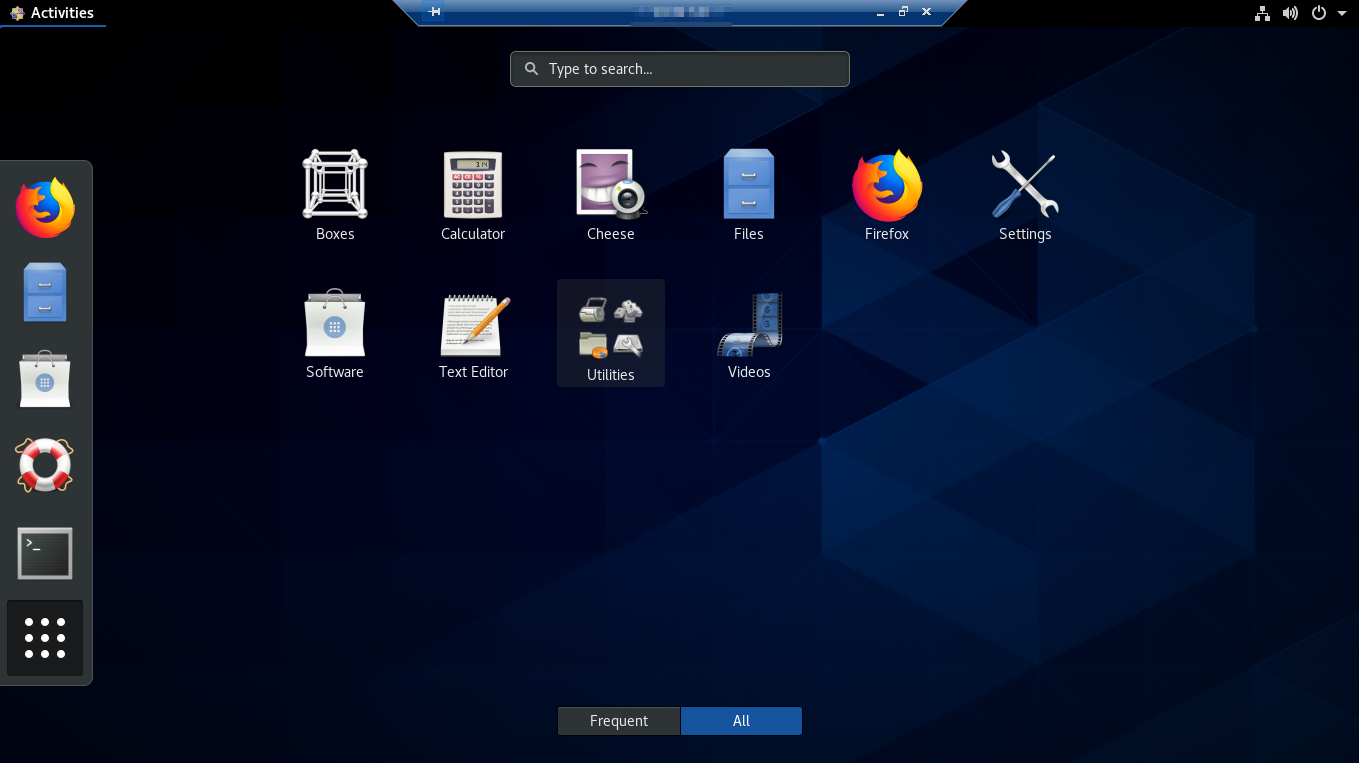 Centos repositories. Centos desktop. подключение к xrdp.